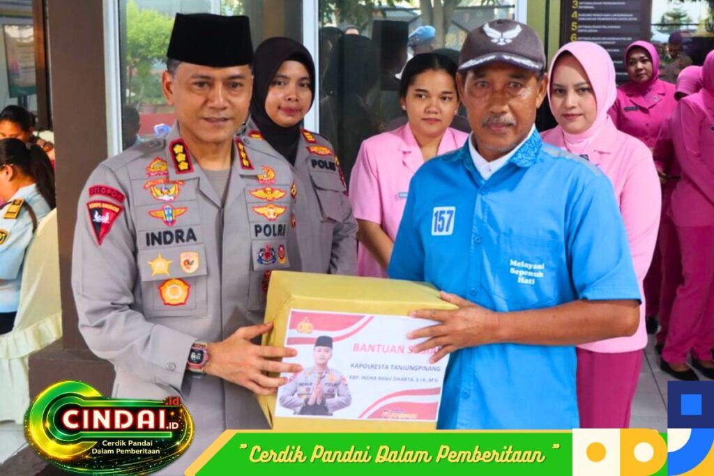 Polresta Tanjungpinang Berbagi Takjil dan Bantuan Sosial di Bulan Ramadhan
