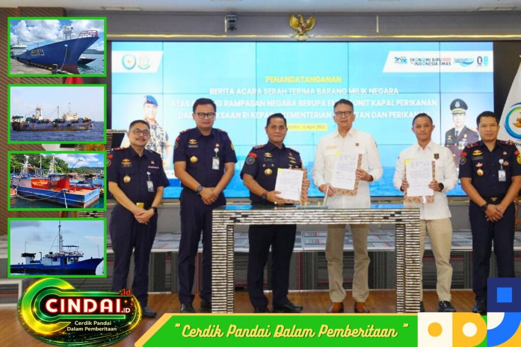 KKP Siap Manfaatkan 4 Kapal Eks Illegal Fishing, Salah Satunya “Raksasa” MV Run Zeng 03