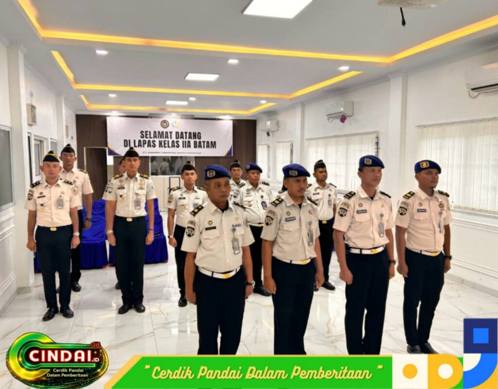 Lapas Batam Perkuat Pengawasan Internal dengan Pengukuhan Satops Patnal
