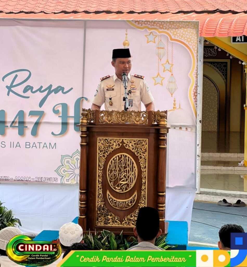 Rutan Batam Gelar Sholat Idul Adha 1447 H Berlangsung Khidmat