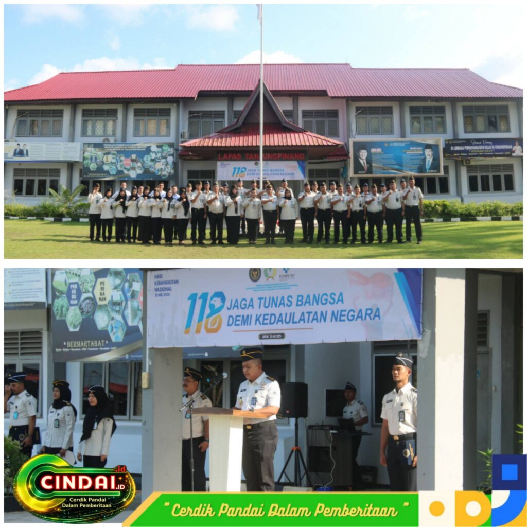 Semangat Kebangkitan Nasional 2026, Lapas Kelas IIA Tanjungpinang Gelar Upacara Harkitnas ke-118