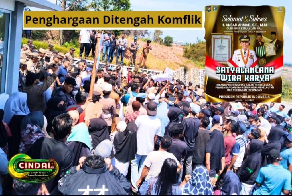 Di Tengah Konflik Laut Kepri, Apa Dasar Ansar Ahmad Raih Satyalancana Wira Karya?