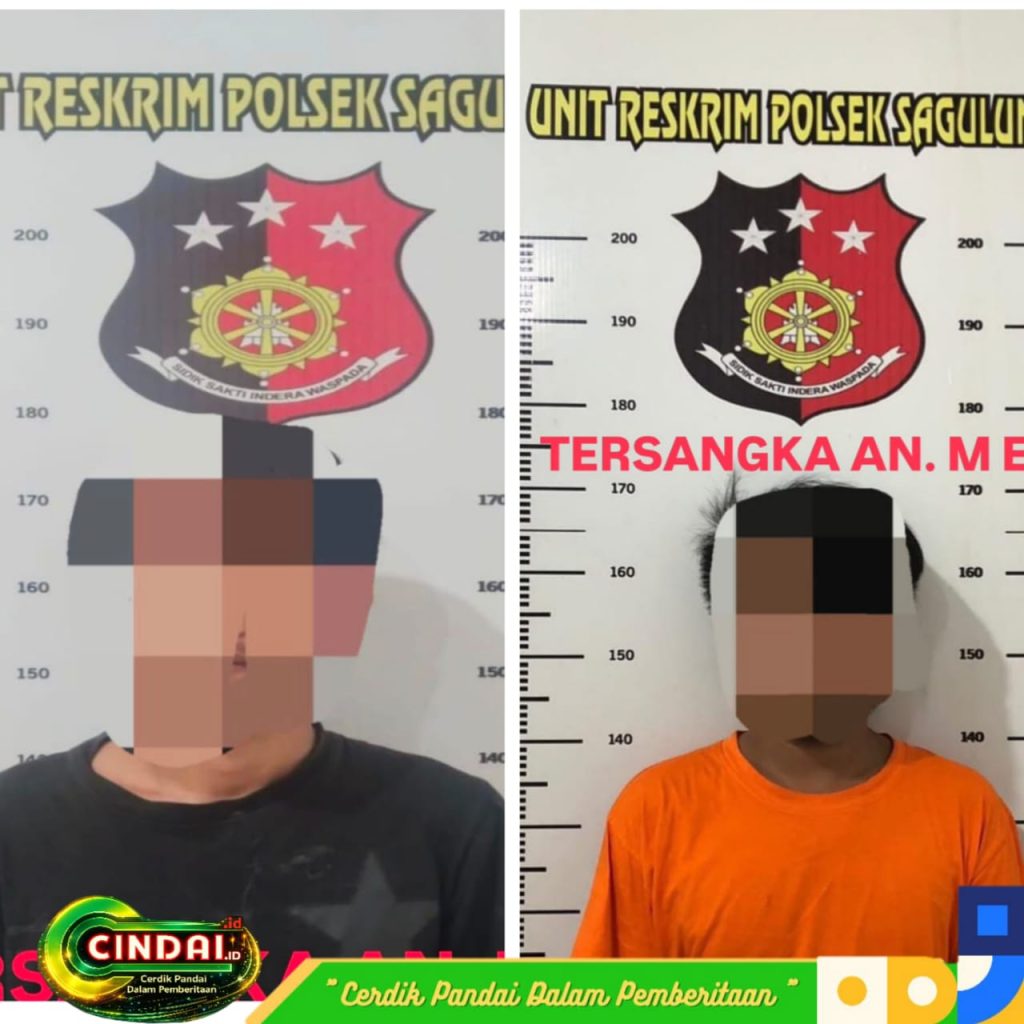 Polsek Sagulung Berhasil Amankan Dua Pria Diduga Pelaku Pencurian