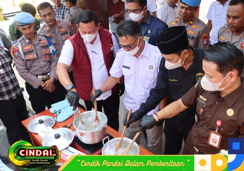 Polresta Tanjungpinang Musnahkan 2,9 Kg Sabu Jaringan Malaysia-Jambi, Selamatkan Ribuan Jiwa
