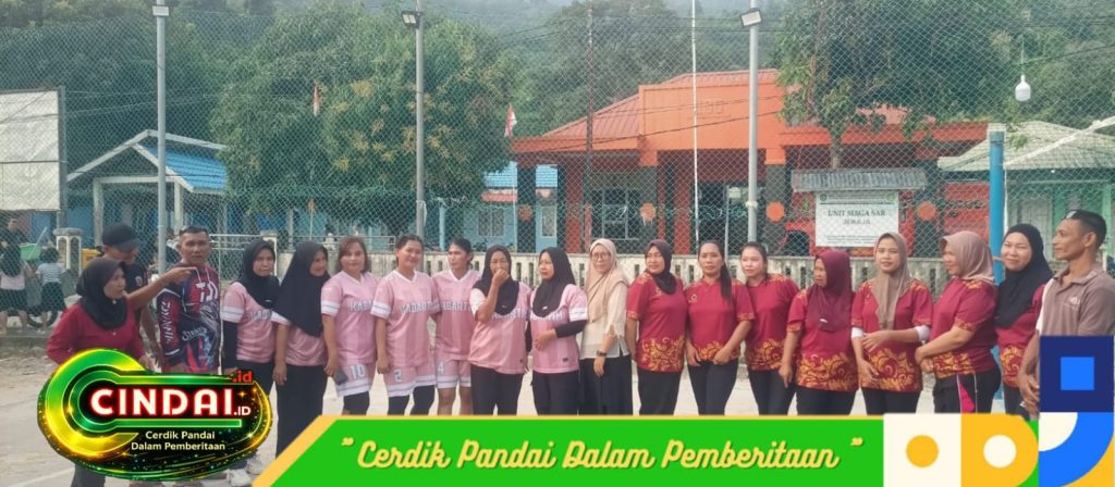 SEMARAK..!! Turnamen Voli Putra-Putri Tingkat RT di Kampung Baru Letung Resmi Dibuka