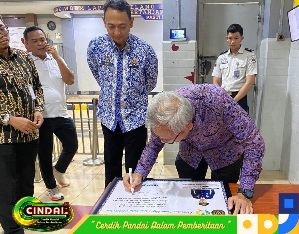 Karo Rencana dan Keuangan Kemenimipas Kunjungi Lapas Batam, Tekankan Pengelolaan Anggaran Transparan