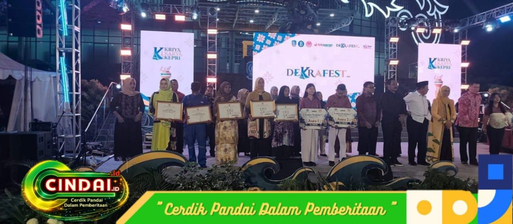 Juara Dekrafest Kepri 2026, SMKN 3 Tanjungpinang Tampilkan Inovasi Produk Laser Cutting
