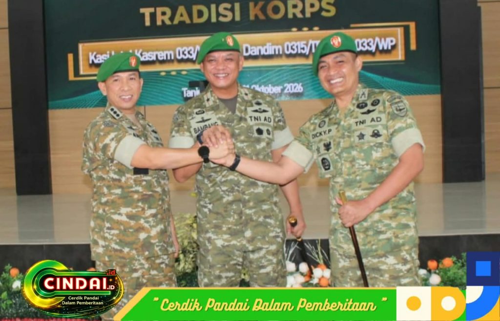 Tongkat Komando Berganti, Letkol Inf Dicky Purwanto Resmi Jabat Komandan Kodim 0315/Tanjungpinang